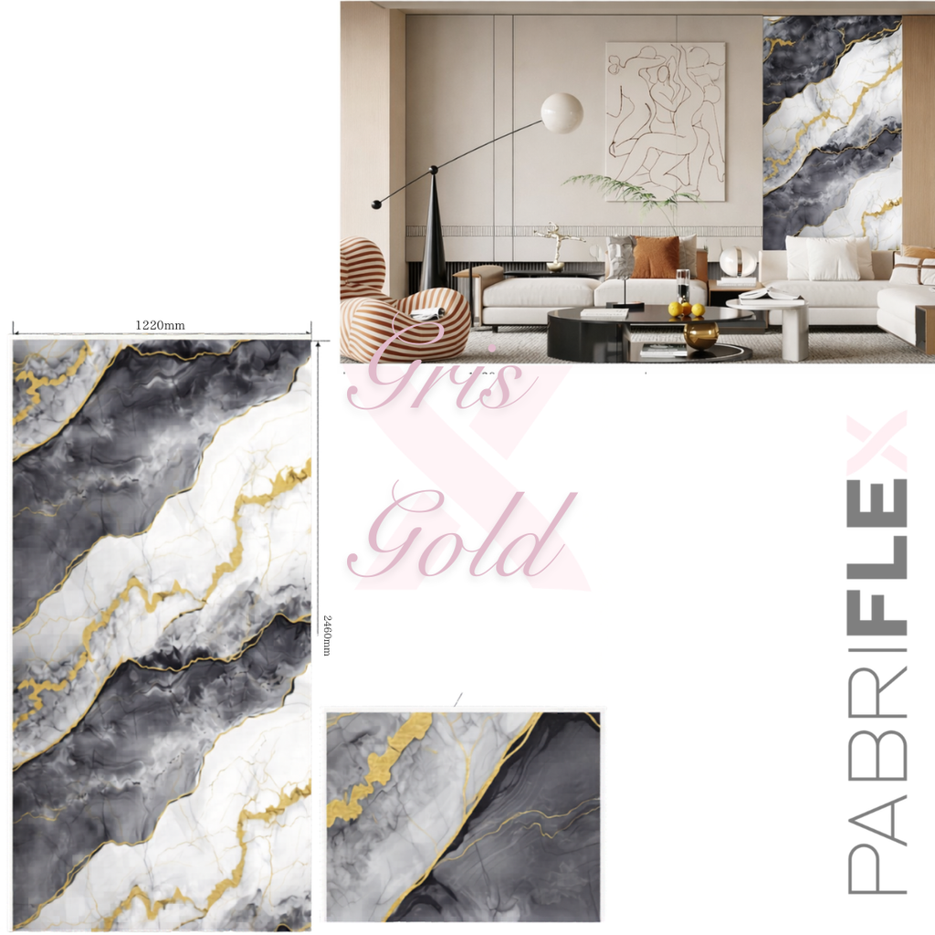 LAMINA UV GRIS GOLD